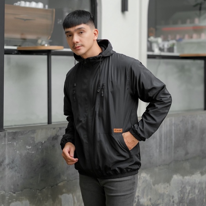 Jaket Waterproof Parasut Mayer Import Tahan Air Oenzie