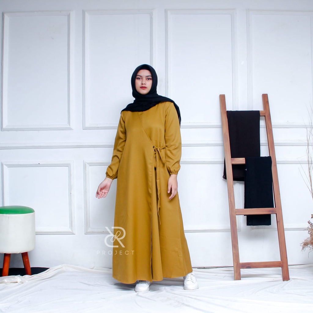 GF02 ~ ARSEN NEW COLOUR | GAMIS BASIC | BAJU MUSLIM WANITA TERLARIS