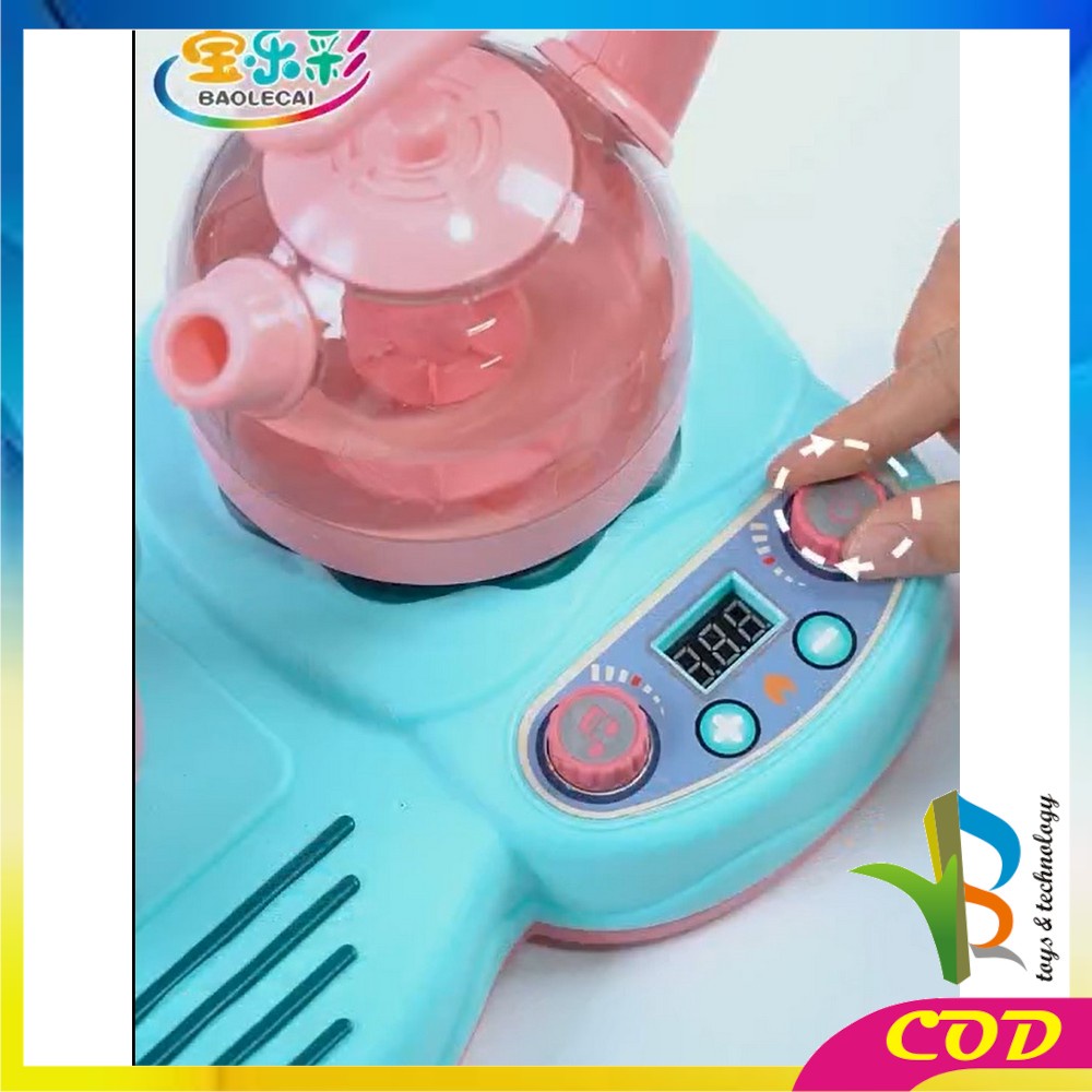 RB-M149 M151 Mainan Kitchen Set Kompor Elektronik BISA GERAK Mainan Masak Masakan Anak Perempuan