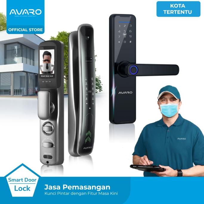 Teknisi Pemasangan Smart Door Lock AVARO