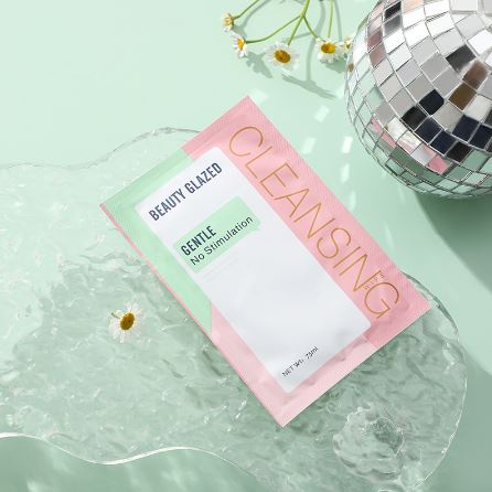 Beauty Glazed Cleansing Make Up Beauty Glazed Make Up Remover Beauty Glazed Pembersih Make Up Beauty Glazed Cleansing Wipes Cotton Rich Avocado Essence