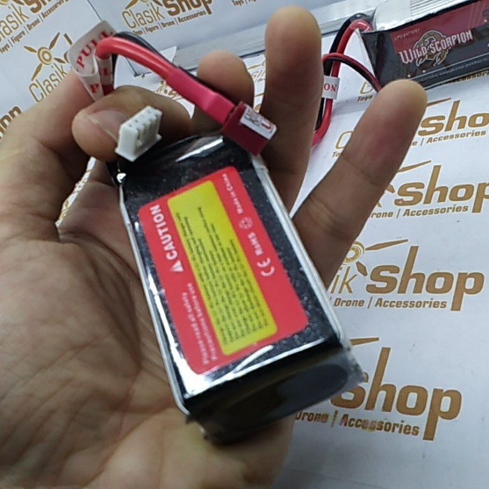 Upgread Baterai Xinlehong 9125 Lipo 3S 1500Mah 11.1V 2S 25C
