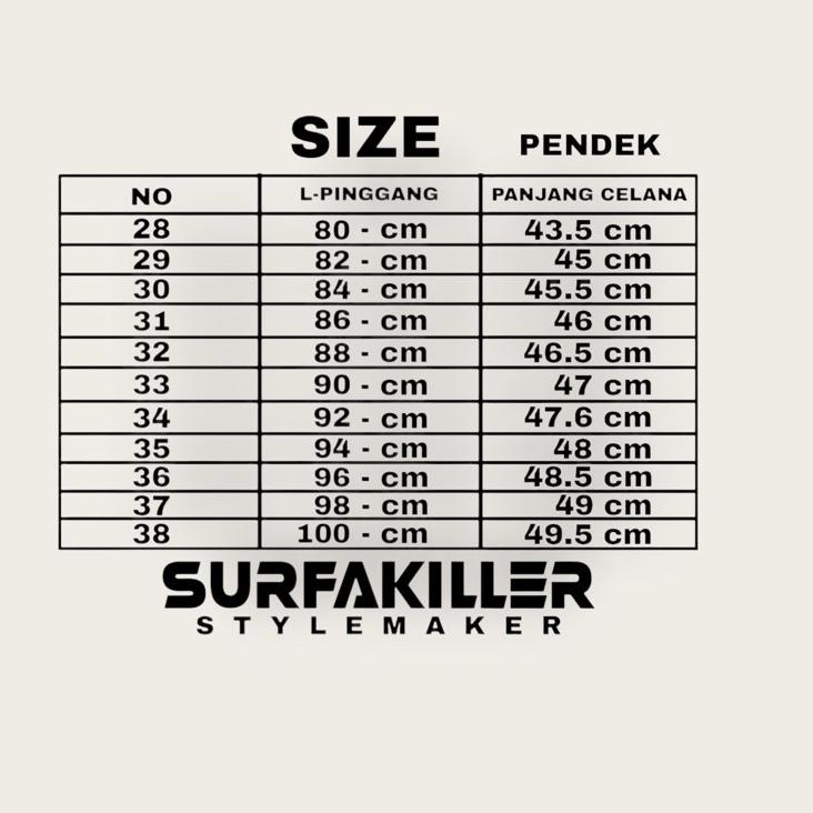 Surfakiller Shortpant Jeans Ripped [TK.21De22ᴹ]