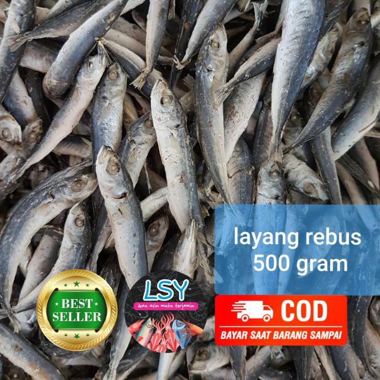 

[PRODUK CTJDS] ikan asin layang rebus super 500 gram W8Q