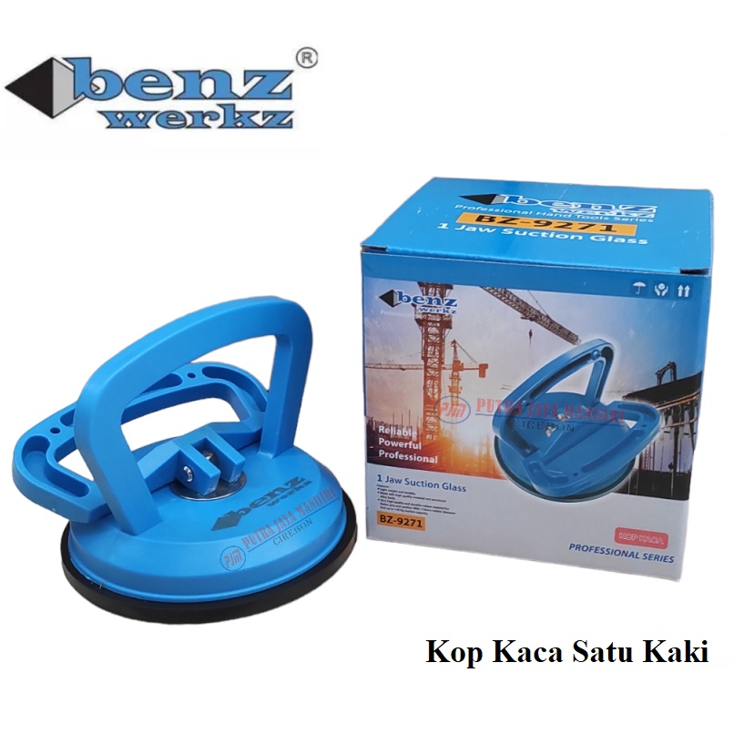 Benz Kop Kaca Satu Kaki / Alat Angkat Kaca Keramik Granit Kop Kaca 1 Kaki  / 1 Jaw Suction Glass