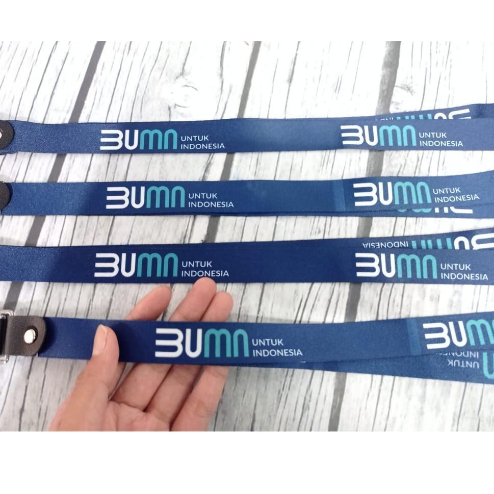 

☃ Lanyard BUMN / Lanyard Custom Printing Full Design ㊕