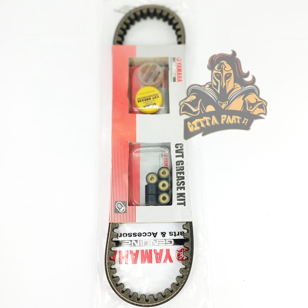 VANBELT V-BELT PLUS ROLLER YAMAHA 5TL KUALITAS ASLI ORIGINAL YAMAHA YGP PRESISI ANTI SELIP ROLLER AWET DAN DIJAMIN MANTAP MIO KARBU MIO SMILE MIO SPORTY MIO SOUL KARBU FINO KARBU