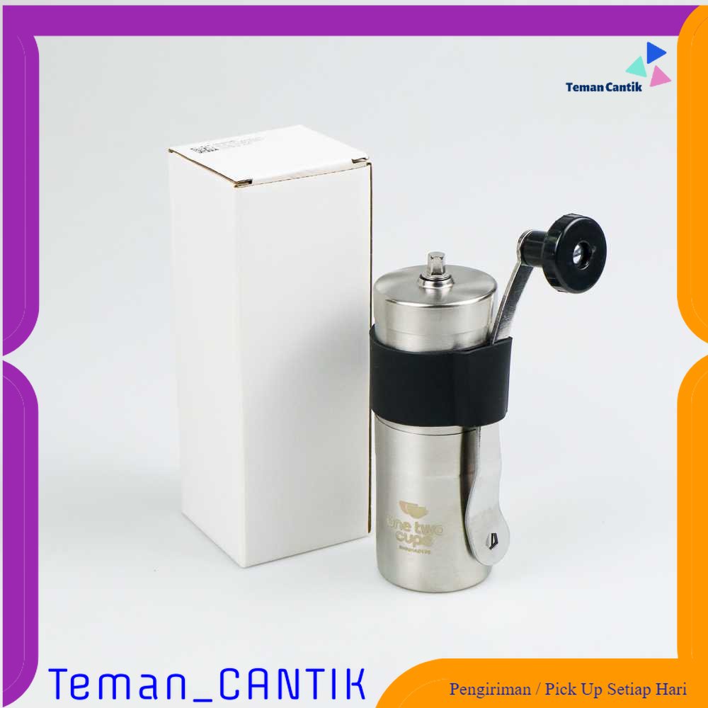 TC - DPR One Two Cups Alat Penggiling Kopi Manual Coffee Grinder - RHNHA0176