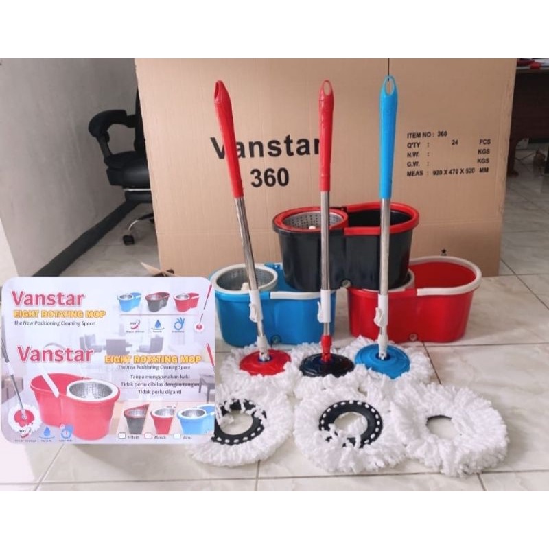 Pel putar Magic Mop Stainless VanStar