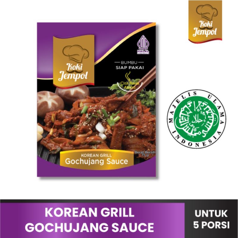 

Korean Grill Gochujang BBQ Marinade