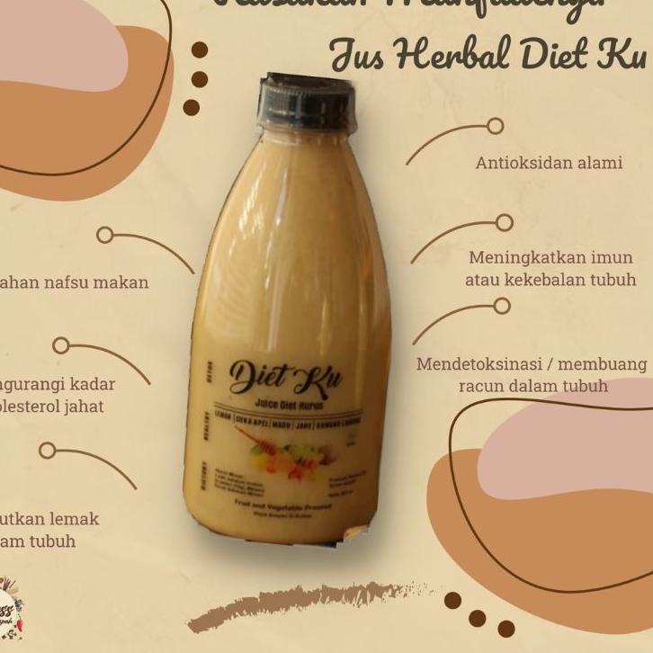 

ㅄ Jus Diet Herbal DIET KU 350 ml も