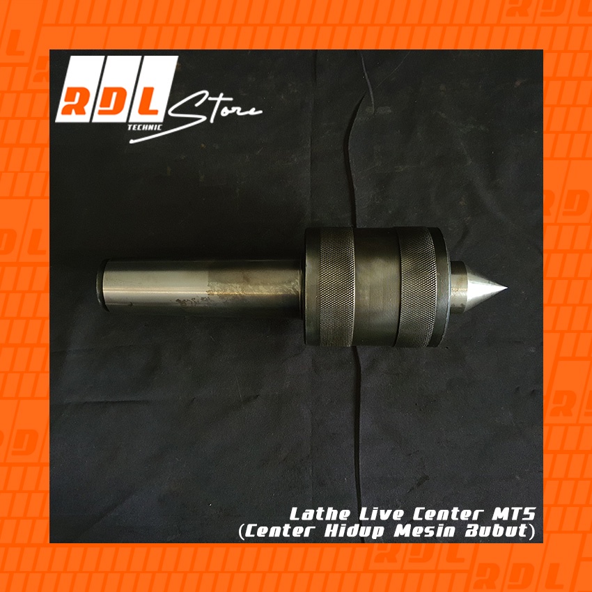 Lathe Live Center MT5 (Center Hidup Mesin Bubut)