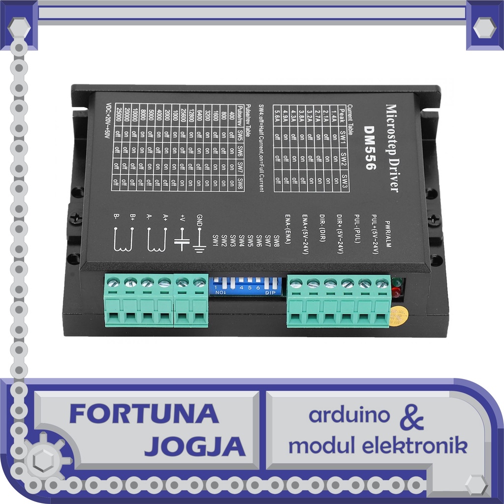 DM542 DM556 2 Phase Stepper Motor Driver Nema 34 42 57 Stepper Control