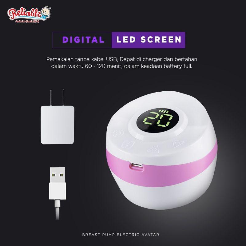 RELIABLE MURAH BREAST PUMP ELEKTRIK AVATAR POMPA ASI ELECTRIC