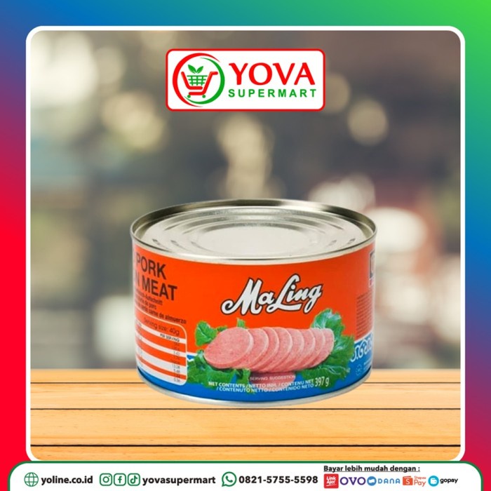

Widyatmogrosir - Tts Maling Pork Luncheon Meat 397Gr