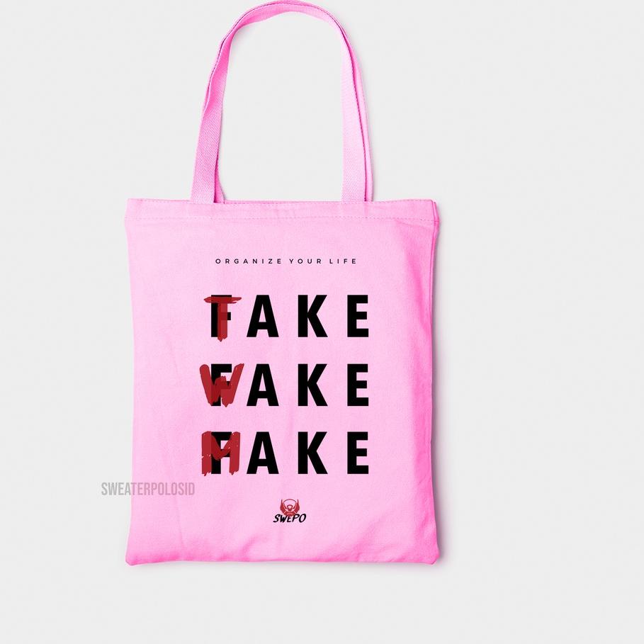 Kualitas Dijamin SWEPO x BTR — Totebag Take Wake