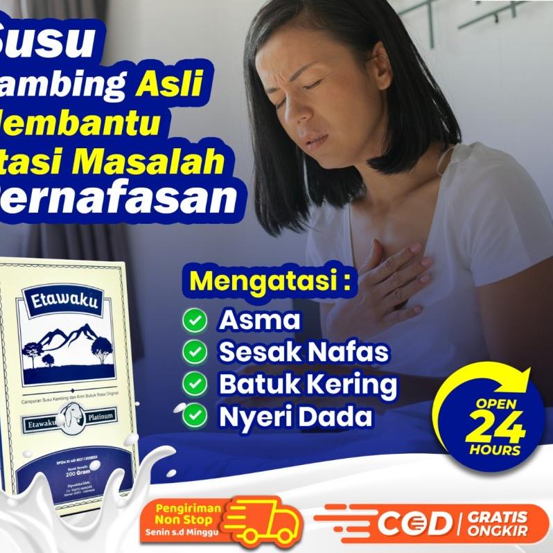 

ㅨ Etawaku Platinum 3x Atasi Masalah Pernafasan - Susu Kambing Bubuk Provit Etawa Tingkatkan Daya Tahan & Imunitas Tubuh Jaga ➾