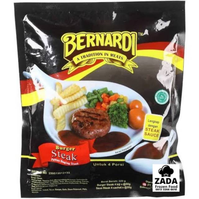

Bernardi Burger Steak 320Gr