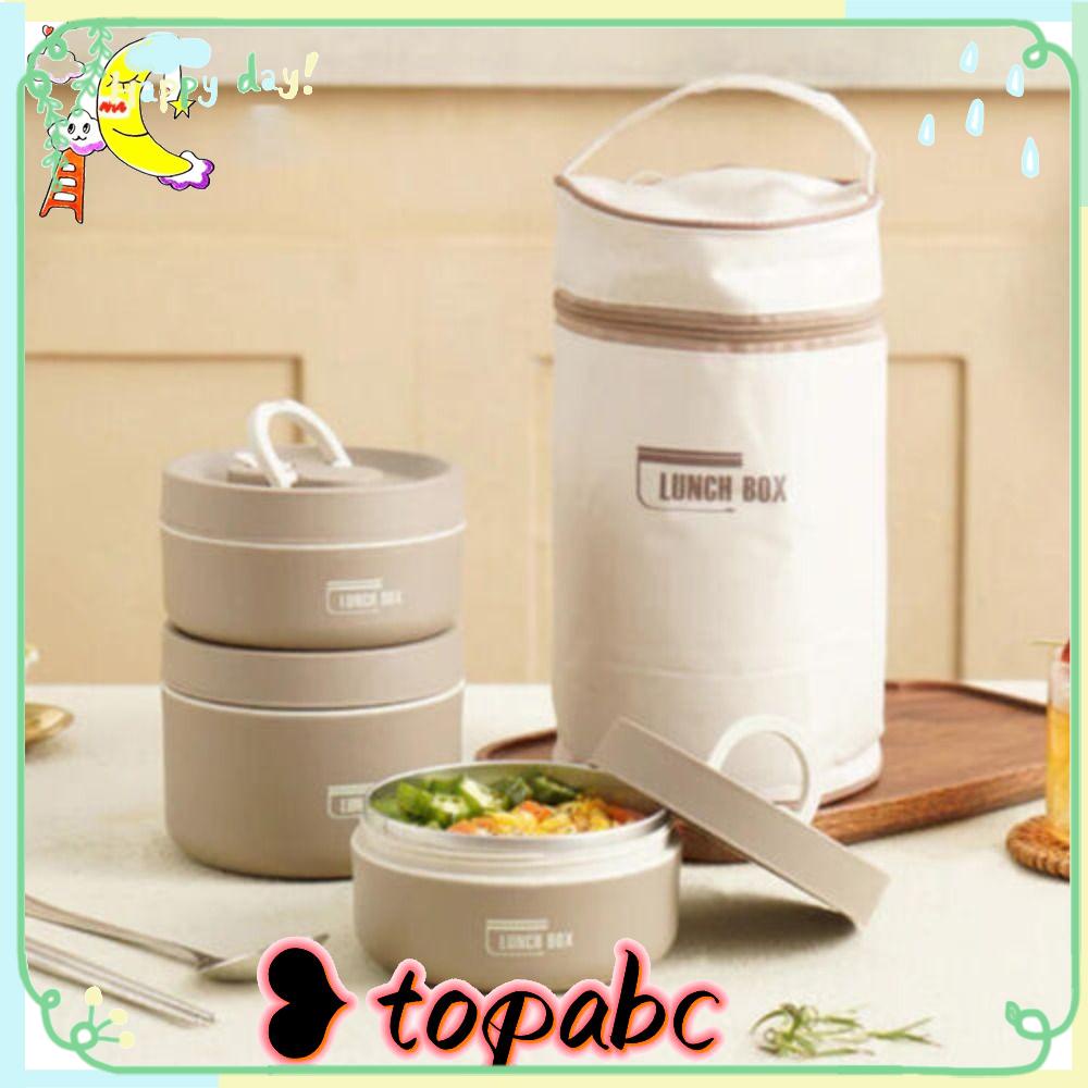 Top Thermal Insulated Lunch Box Anti Bocor Travel Student Dewasa Termos Makanan