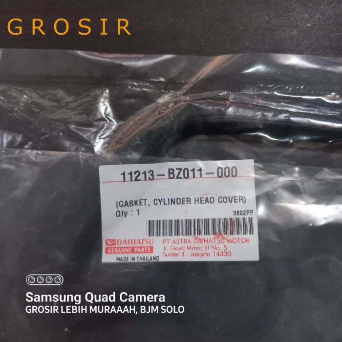 GROSIR : PACK DECK KLEP XENIA AVANZA GRANMAX 11213-BZ011-000 DAIHATSU GENUINE