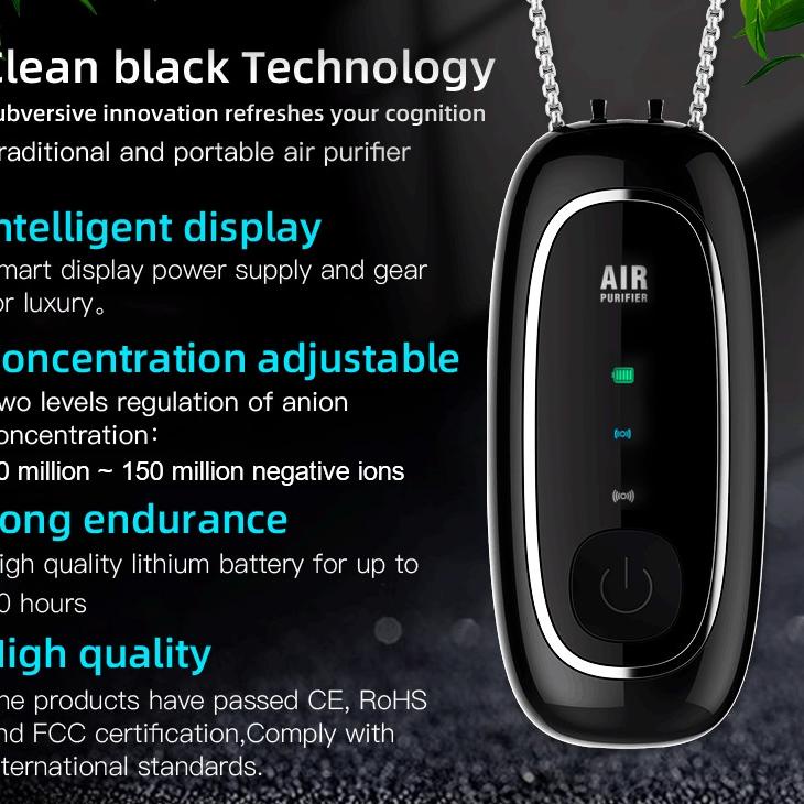 Viral Avinie M9 Kalung Pembersih Udara 150 Juta Negatif Ion Negatif Tanpa Radiasi Untuk Anak / Dewas