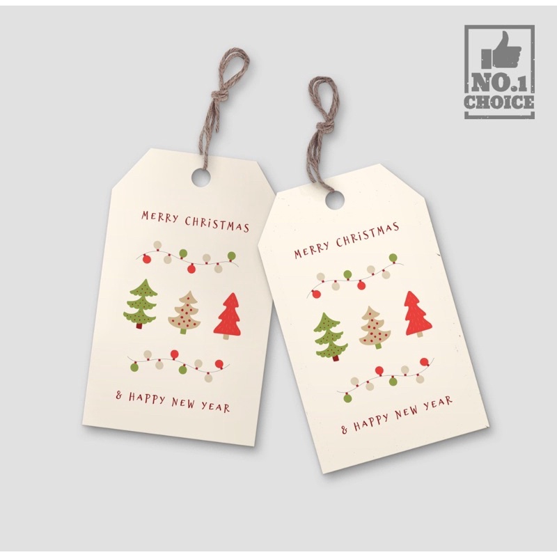 

Hang Tag Natal Hang Tag Christmas Label Natal