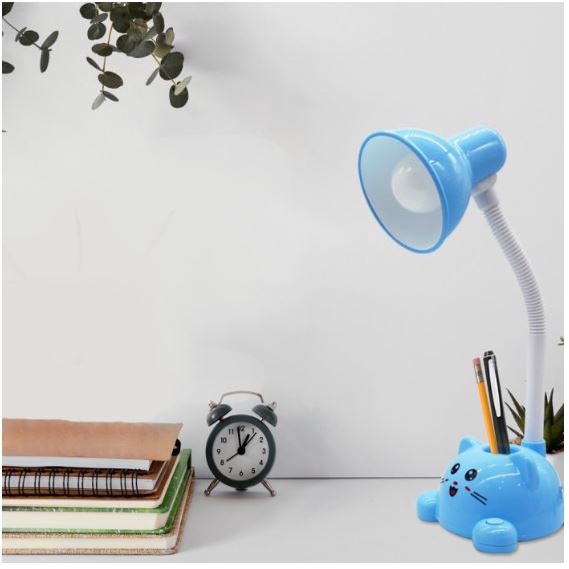 Lampu Belajar Model Karakter / Lampu Meja Belajar Karakter Lucu (Kucing)