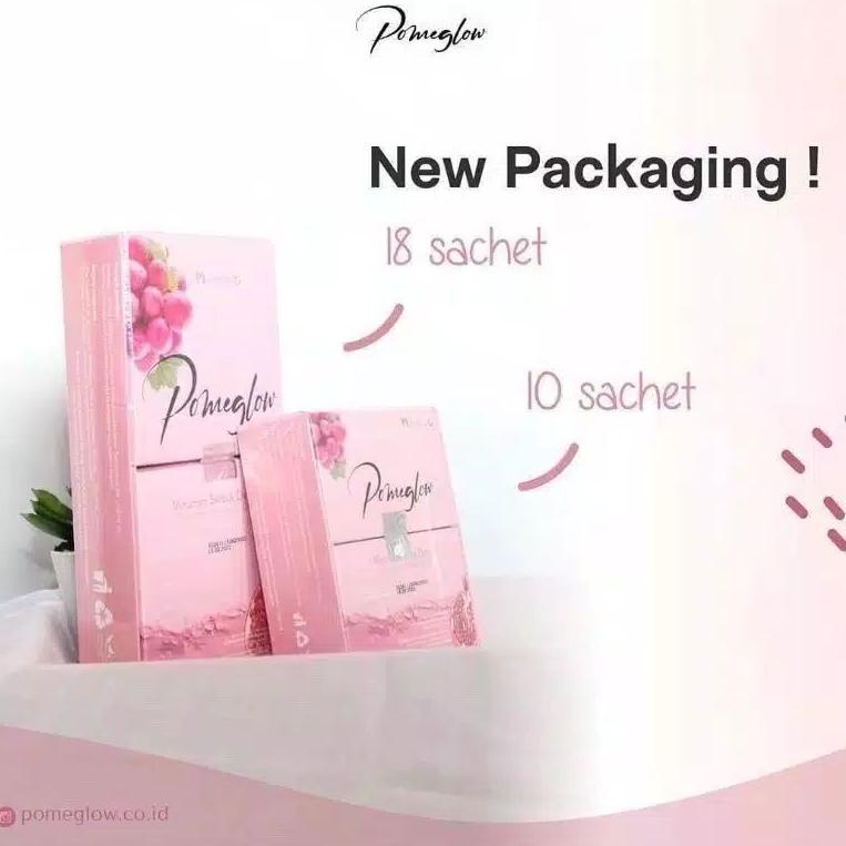 

U(6O➸) POMEGLOW (Beli 1 Gratis Pouch & Masker Organik) ORIGINAL 100% MINUMAN COLAGEN KOLAGEN POMEGLOW siap dikirim