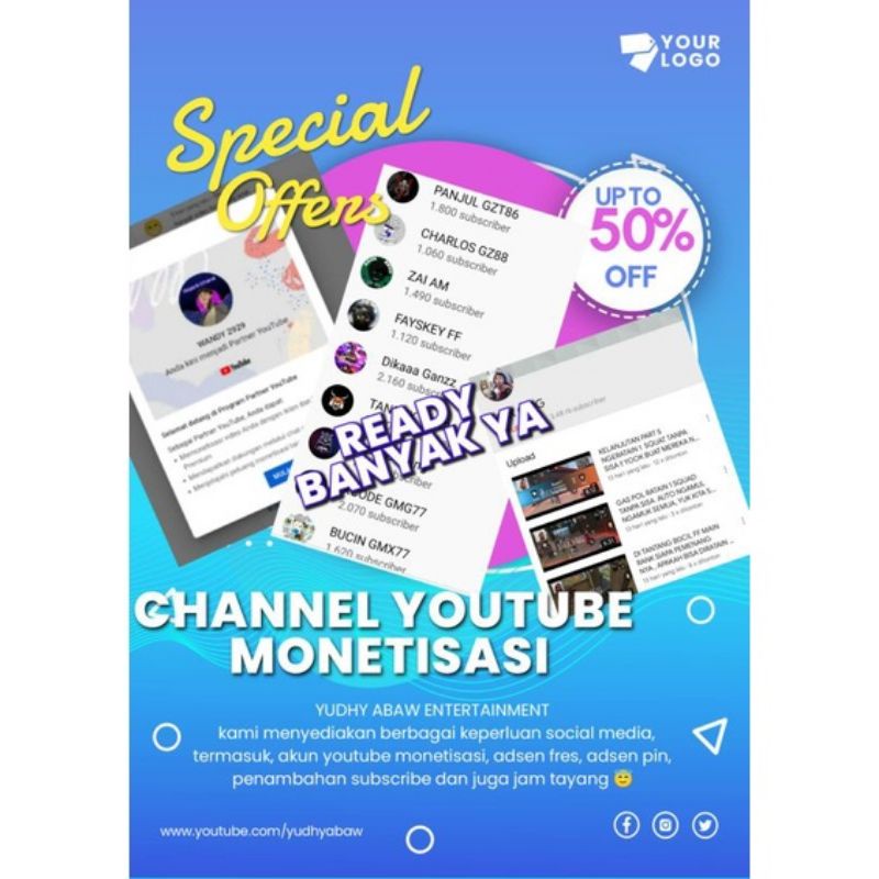 

ADSEN + YOUTUBE MONET PIN/ BELUM PIN ADSENSE / TANPA ADSEN
