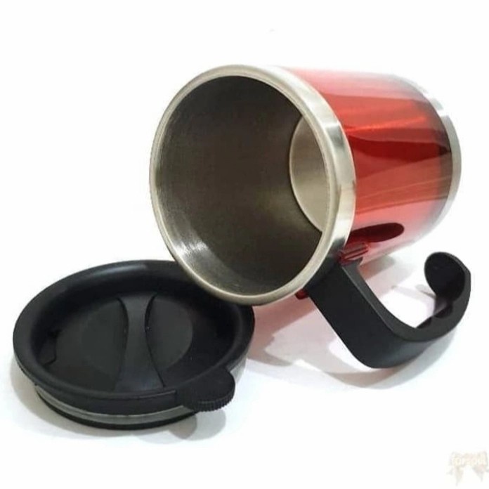 [ASS] Gelas Mug 350ml Warna Warni Stainless
