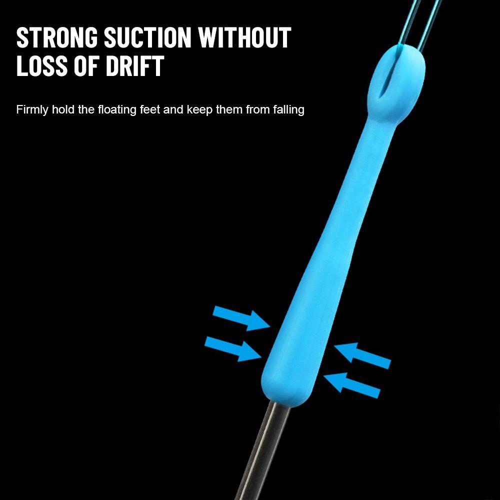 Top 50Pcs/Lot Pelampung Memancing Kursi DIY Gaya Ganda Perlengkapan Memancing Hijau Transparan