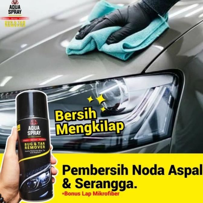 aqua spray tar remover spray pembersih noda aspal kendaraan original