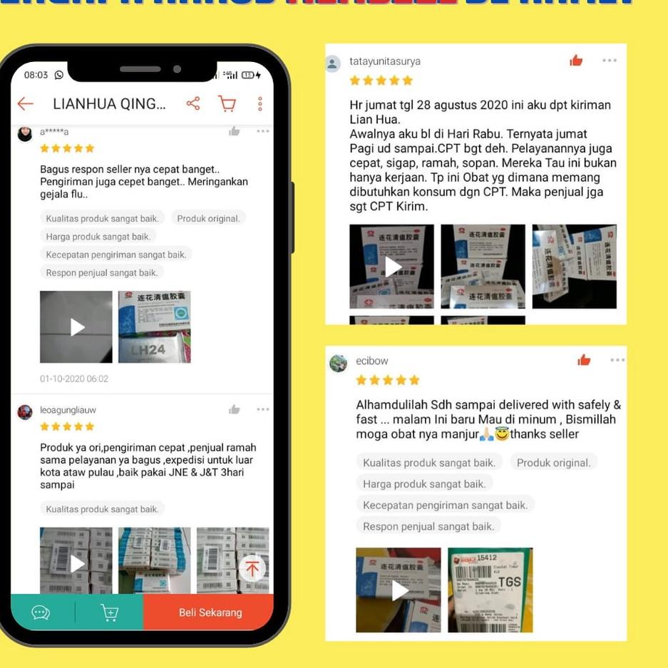 

[K-55 ✓] LIANHUA QINGWEN JIAONANG 24 KAPSUL ORIGINAL-paling laris