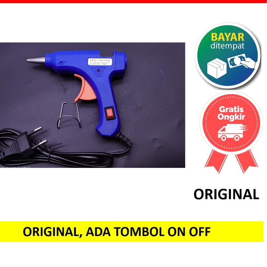 

ト Alat Lem Tembak ON OFF Glue Gun Tombol Bakar Vanstar 20 Watt W 20W 20Watt
