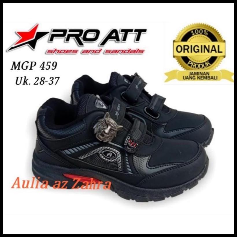 [Original] Sepatu Pro Att Mgp Magnet Macan / Sepatu Anak Sekolah Tk Sd