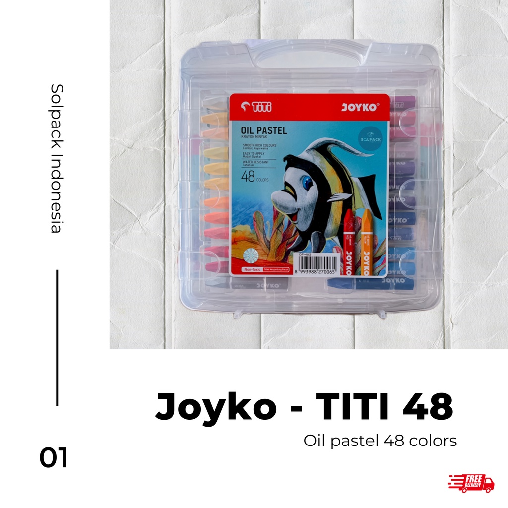 

Crayon Joyko Titi - 48 warna