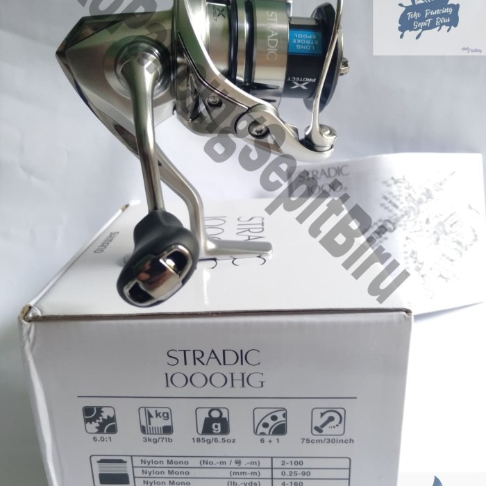 Reel Pancing Mini Reel Shimano Stradic Fl 1000Hg New 2019 Terbaru]