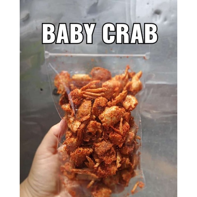 

Baby Crab kemasan 100 gr