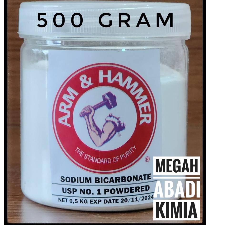 

Terbaru 3.3 HAMMER USA / Soda kue / Sodium Bicarbonate / Baking Soda / food grade / 500 GRAM