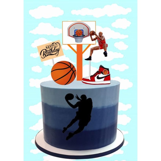 

TOPER KARAKTER BASKET BALL/HIASAN KUE ULANG TAHUN