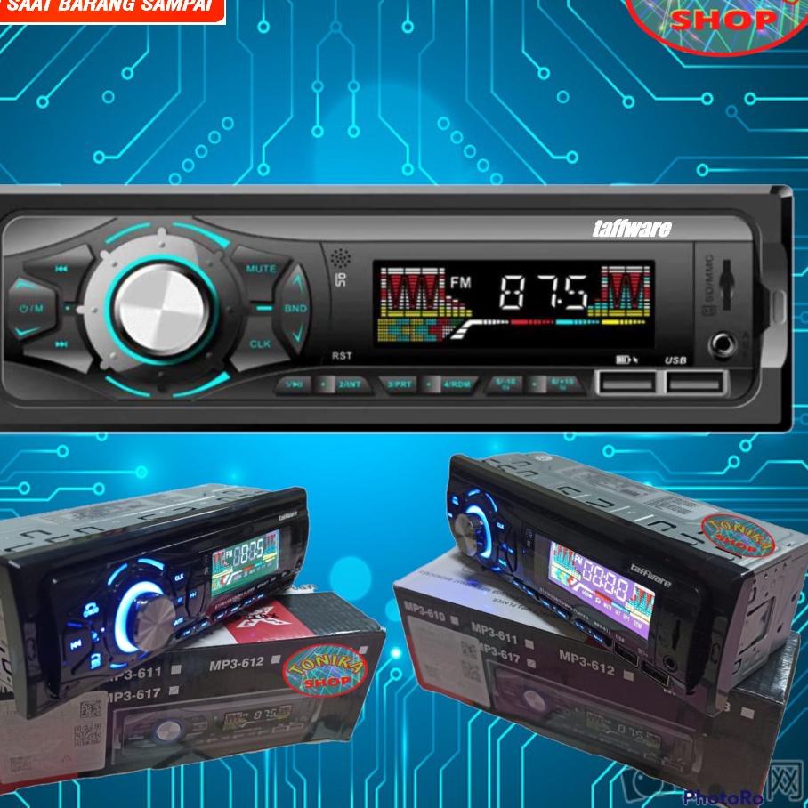 ➯✽✷ Tape Mobil tip Audio tipe head unit single din MP3 Player Bluetooth receiver power Radio USB mur