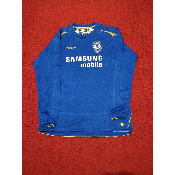 Jersey Chelsea Home Centenary 05/06 LS Longsleeve Original