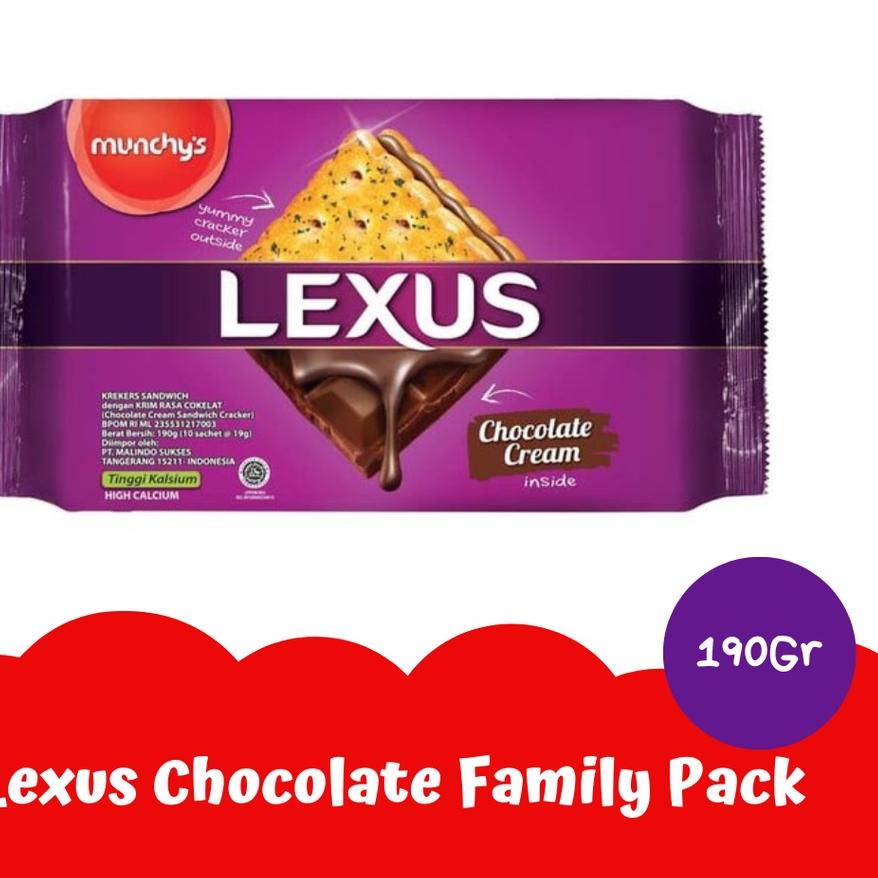 

T5D✺ Lexus Chocolate Family Pack 190gr TERBARU