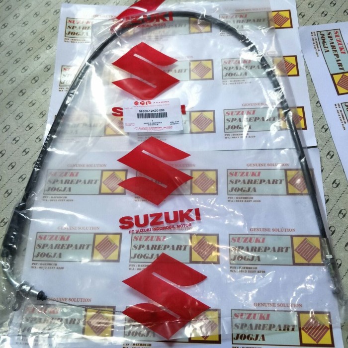 Suzuki Parts 58300-12K00-000 Cable Assy Throttle / Kabel Gas Satria FI Ori
