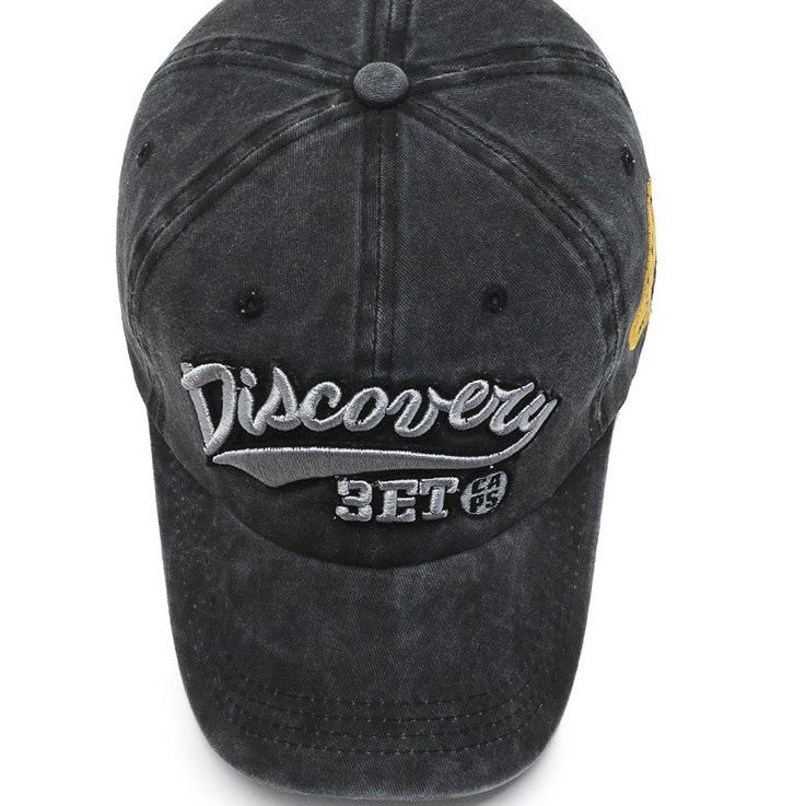 Update Terbaik NEXTSTOP-097 Topi Baseball Bordir DISCOVERY Unisex Fashion Cap