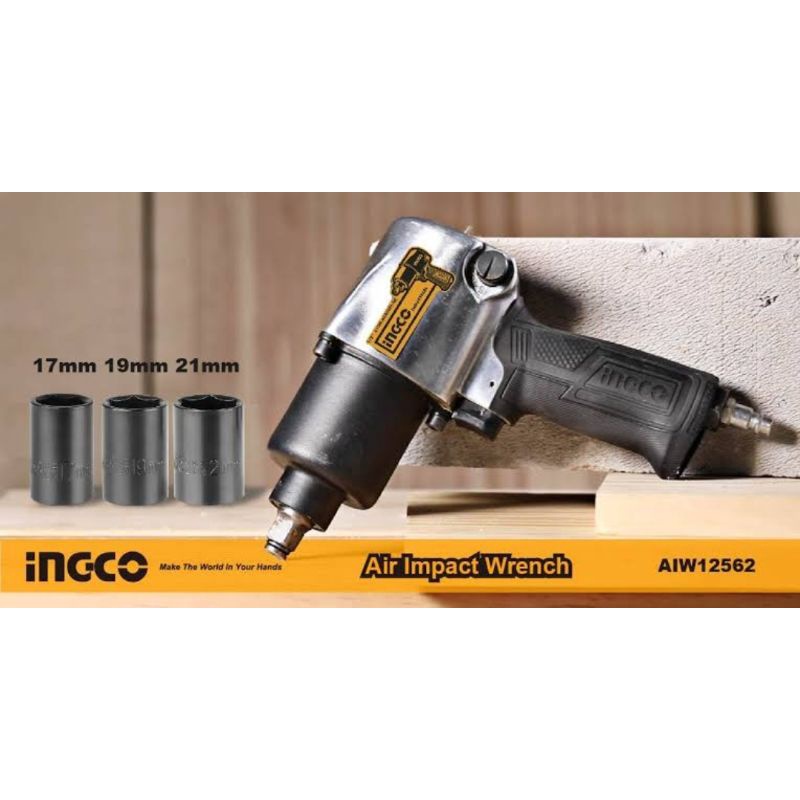 PEMBUKA RODA ANGIN 1/2&quot; AIR IMPACT WRENCH INGCO AIW12562