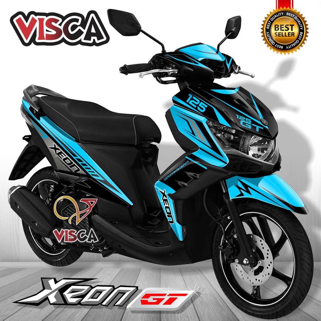 (Cod) Decal Xeon Gt 125 Full Body Stiker Xeon Gt 125 Full Body Striping Xeon Gt 125 Full Body Decal