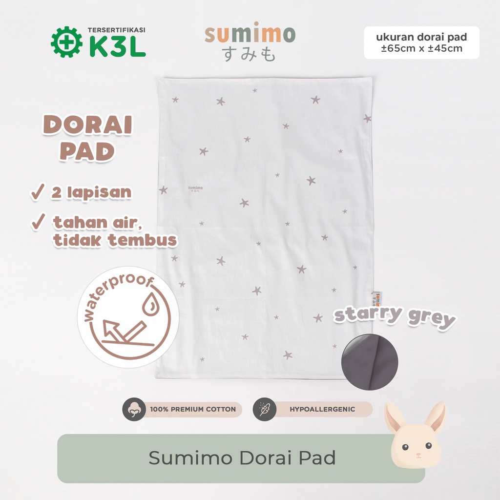 Sumimo Dorai Pad - Perlak Bayi Waterproof