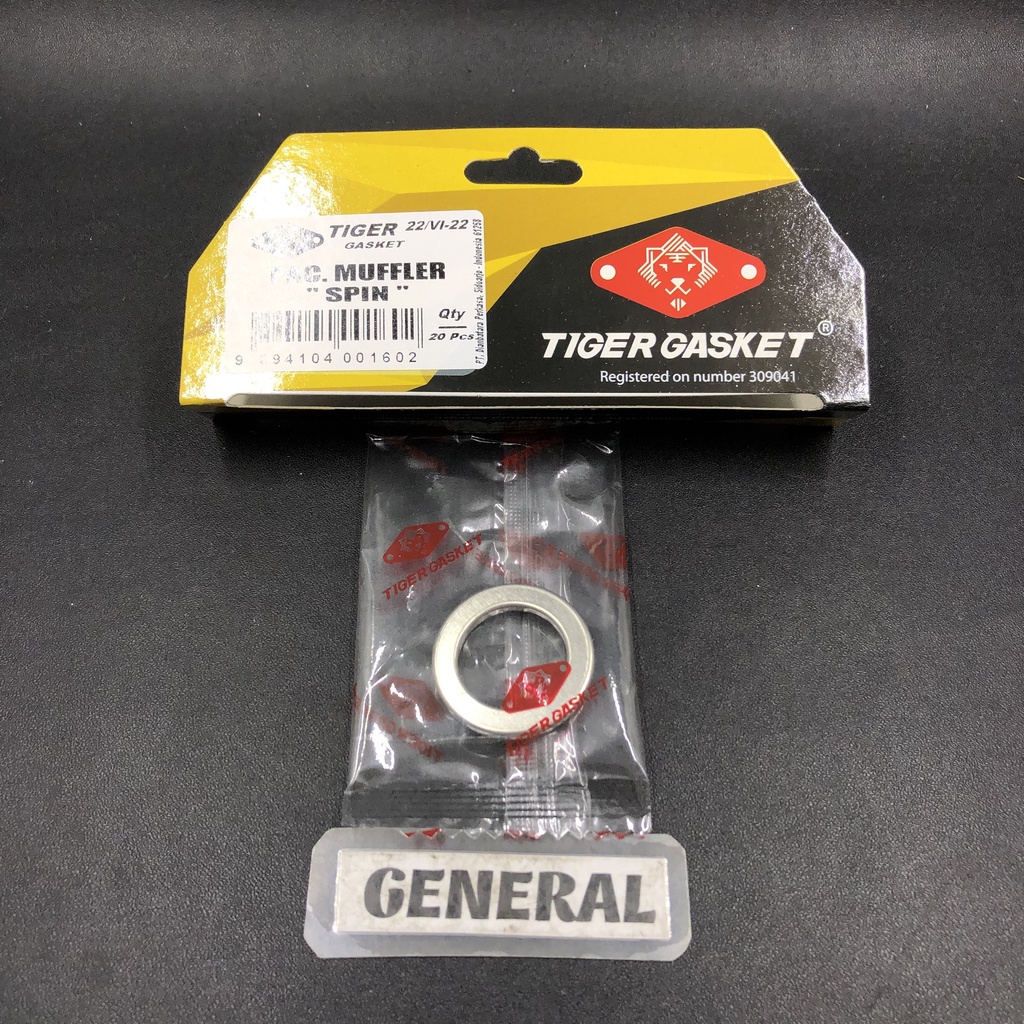 PAKING KNALPOT TGP SPIN PAC MUFFLER