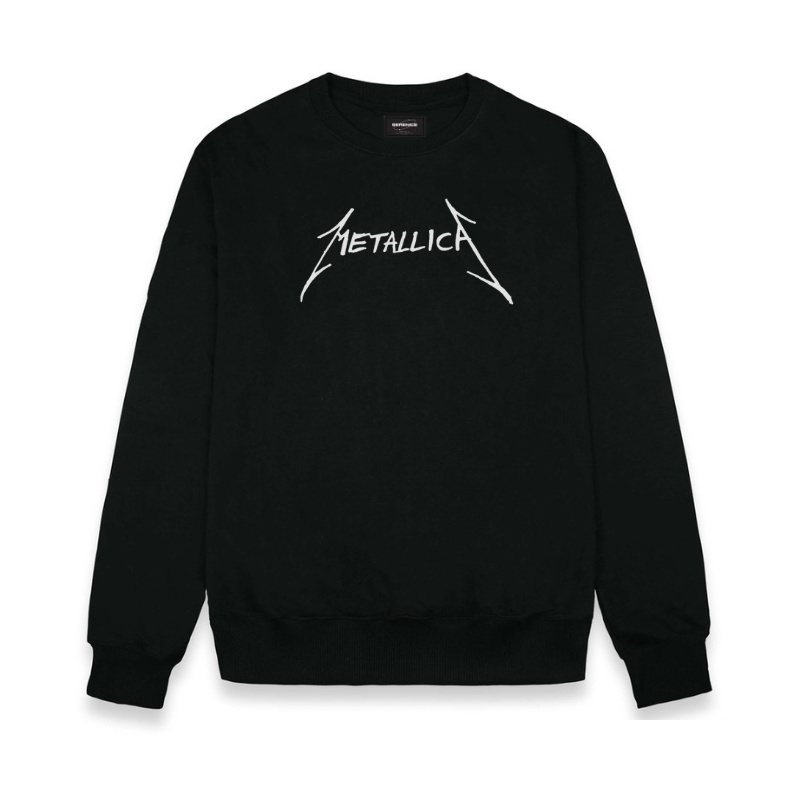 Sweater Basic Musik Metal || METALLICA CLIFF EM ALL Sweater Crewneck || Pria &amp; Wanita